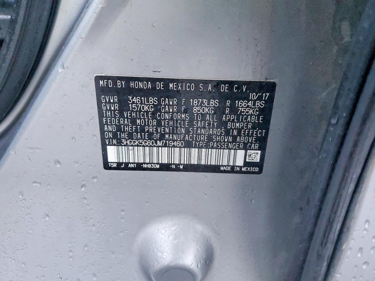2018 HONDA FIT