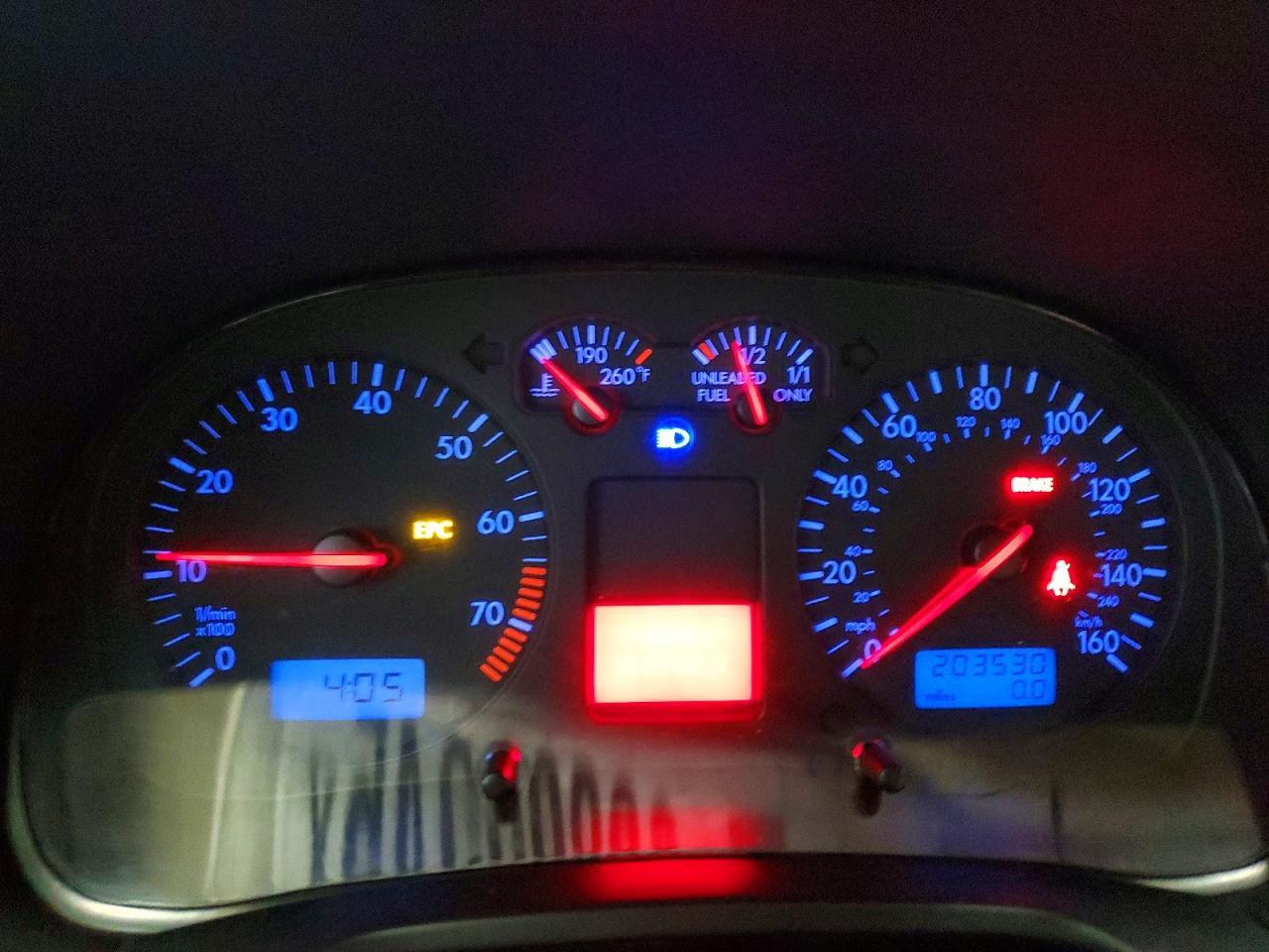 2001 VOLKSWAGEN JETTA