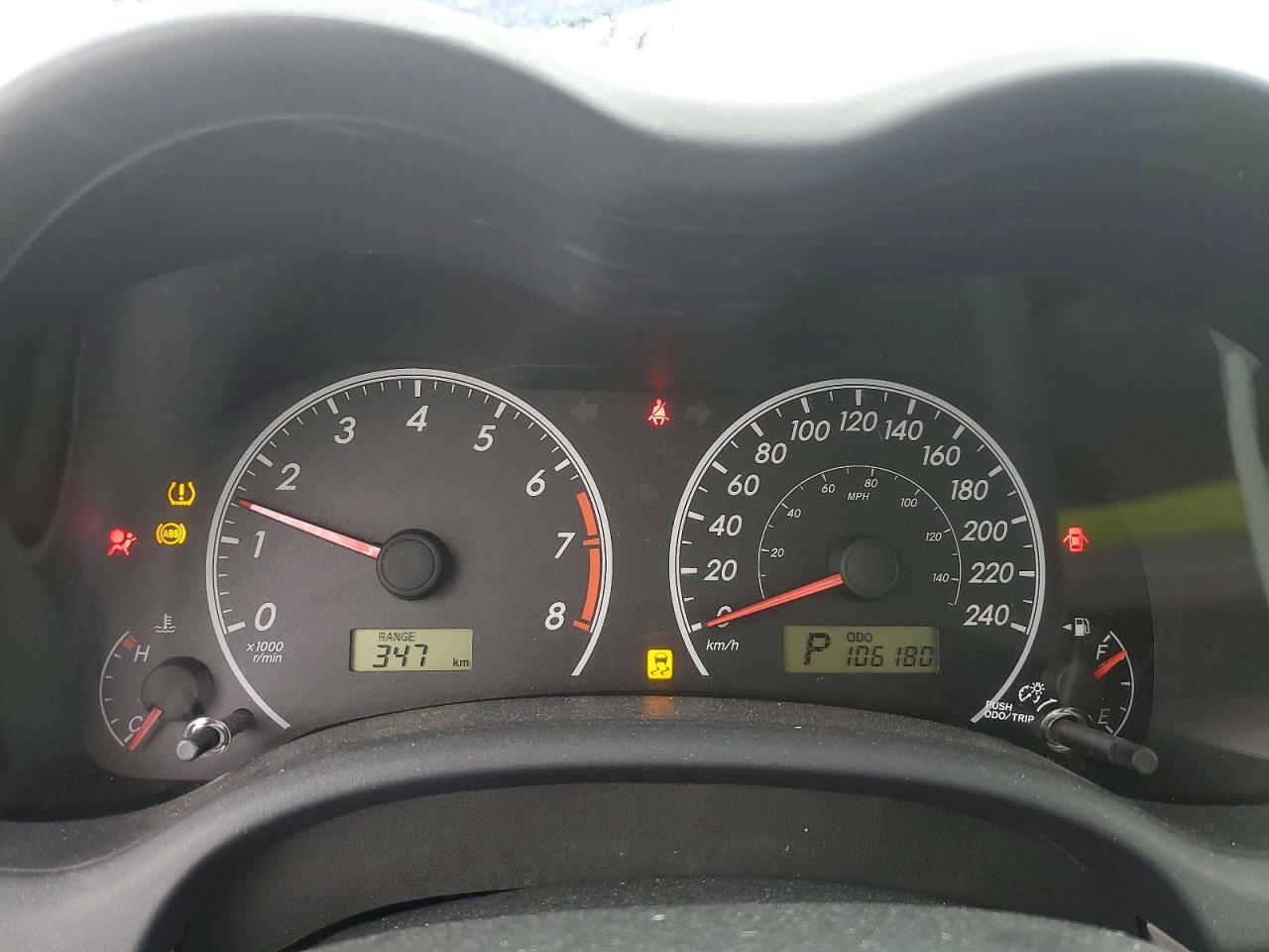 2011 TOYOTA COROLLA