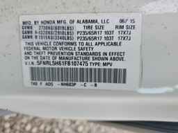 2015 HONDA ODYSSEY