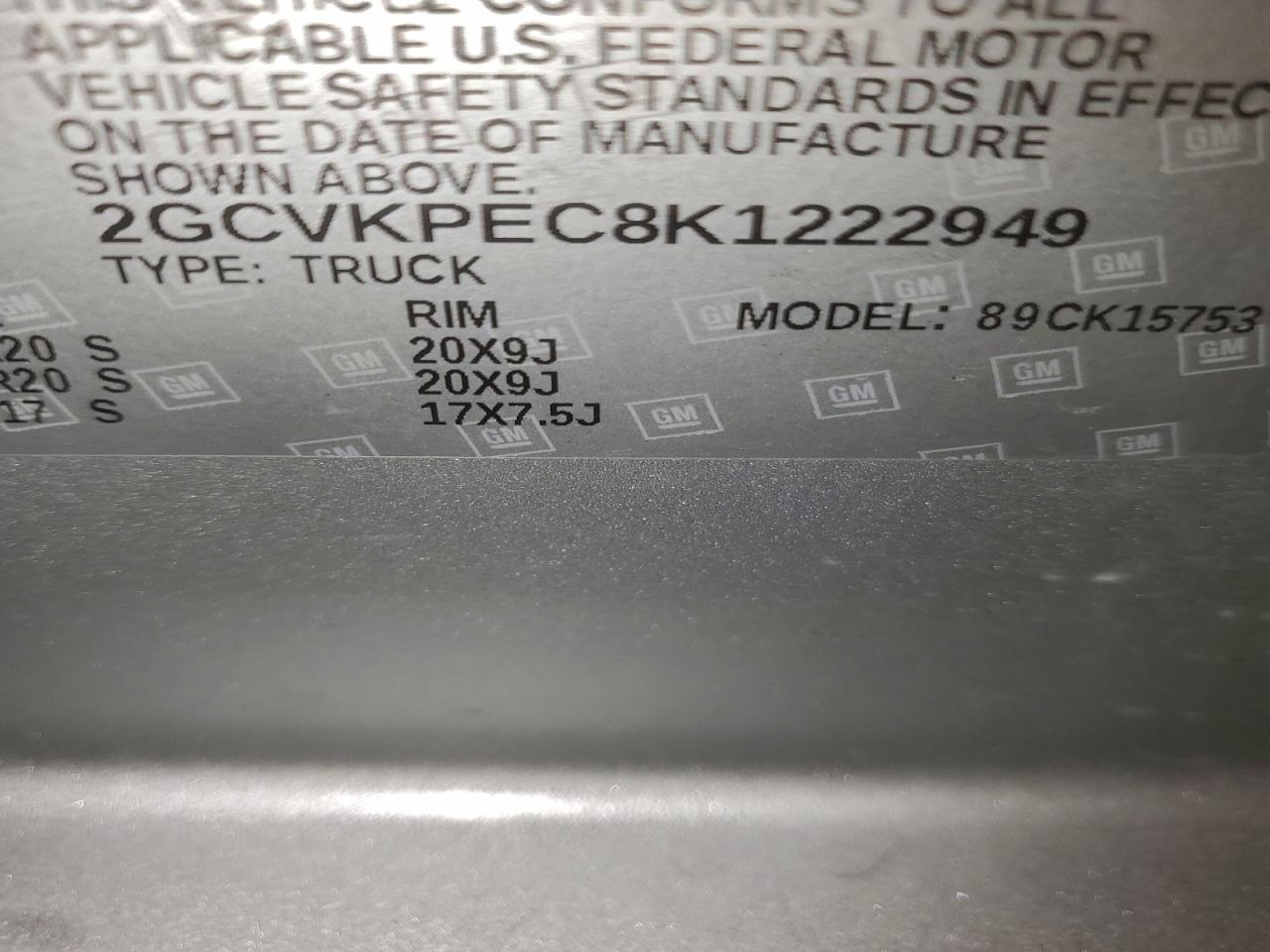 2019 CHEVROLET Silverado