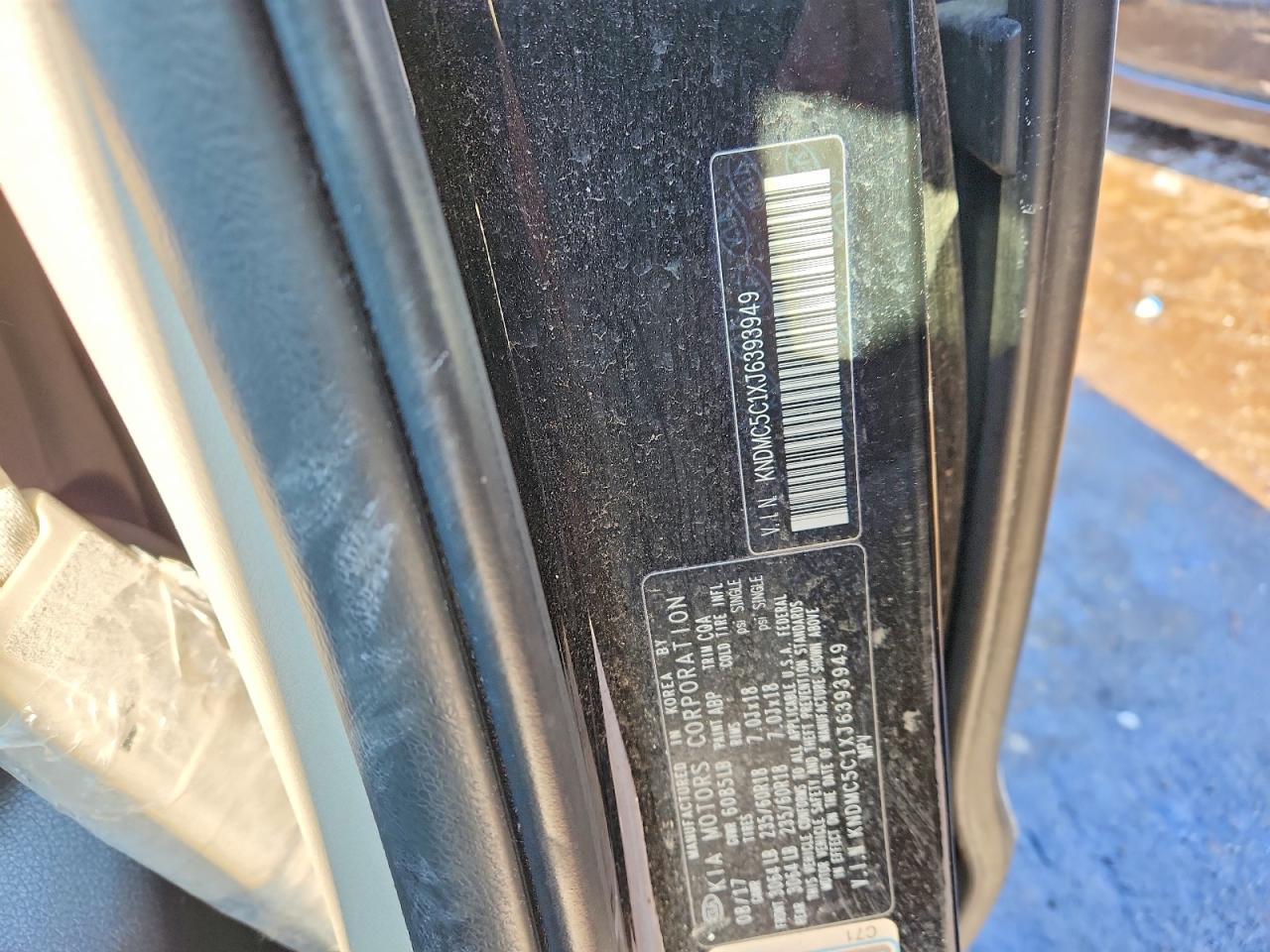 2018 KIA SEDONA