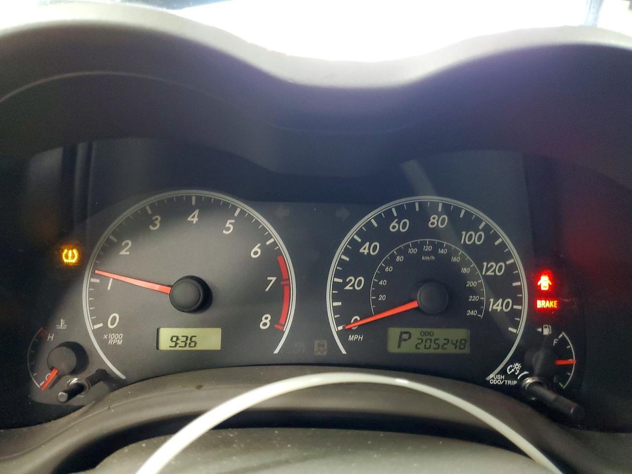 2009 TOYOTA COROLLA