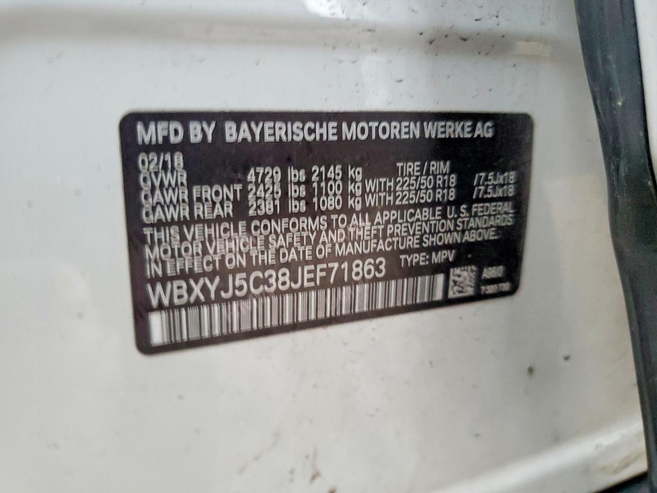 2018 BMW X2