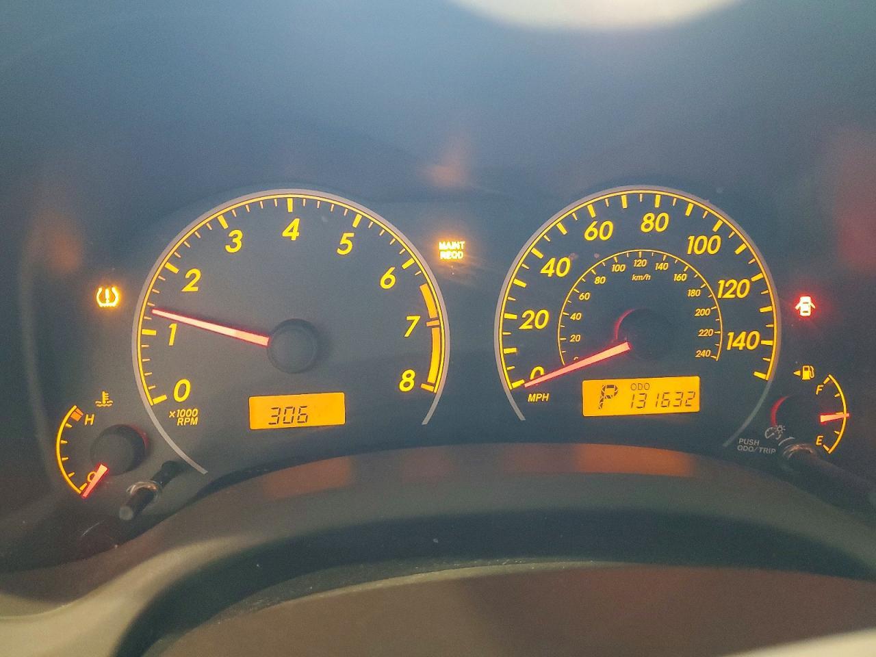2009 TOYOTA COROLLA