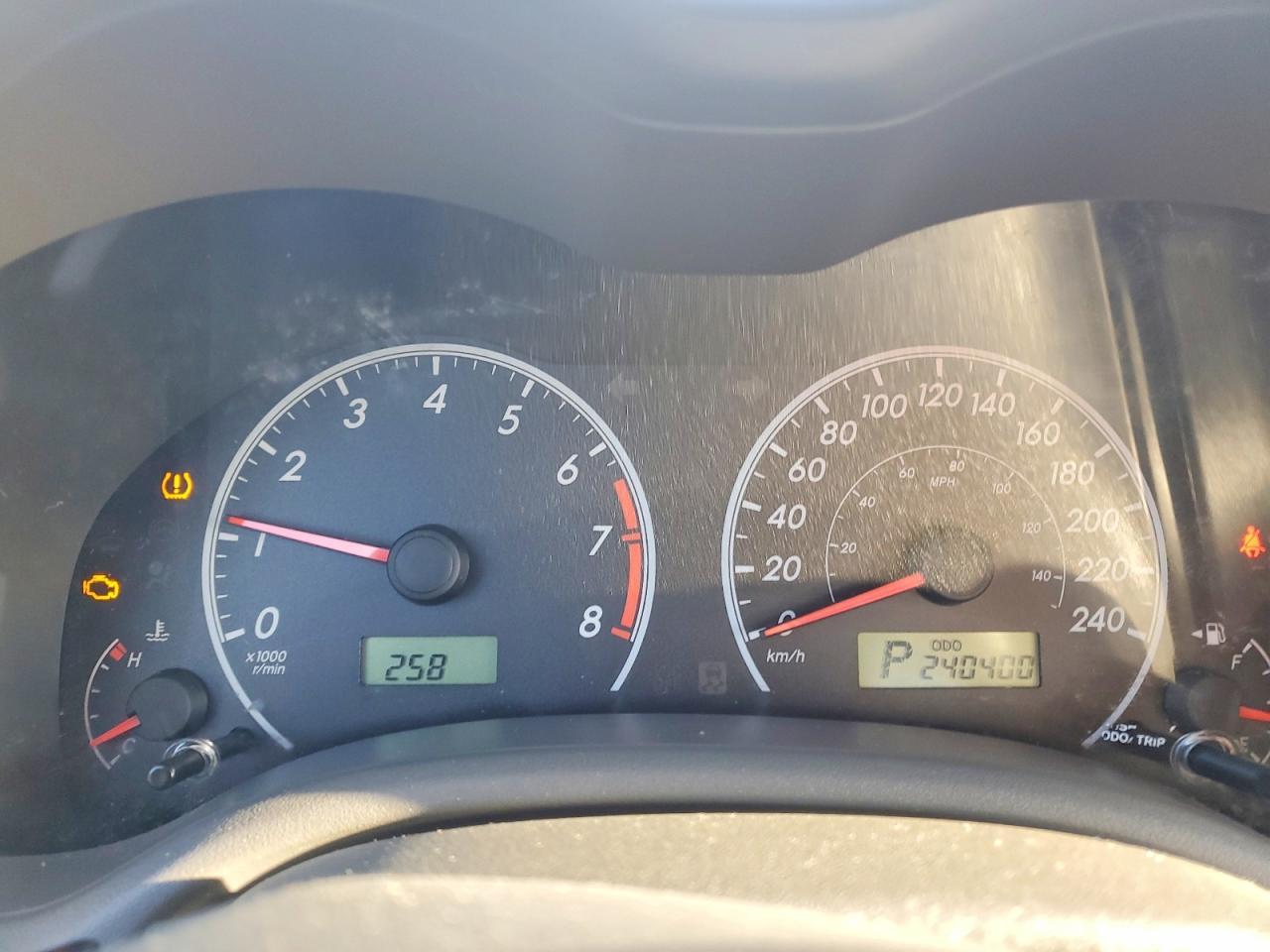 2009 TOYOTA COROLLA