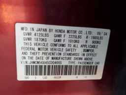 2005 HONDA ACCORD