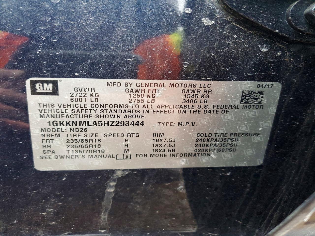 2017 GMC ACADIA