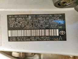 2006 TOYOTA COROLLA
