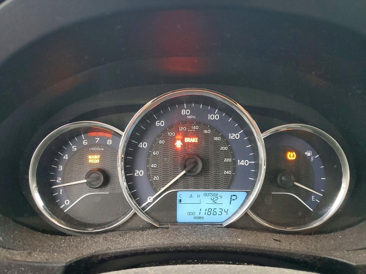 2014 TOYOTA COROLLA