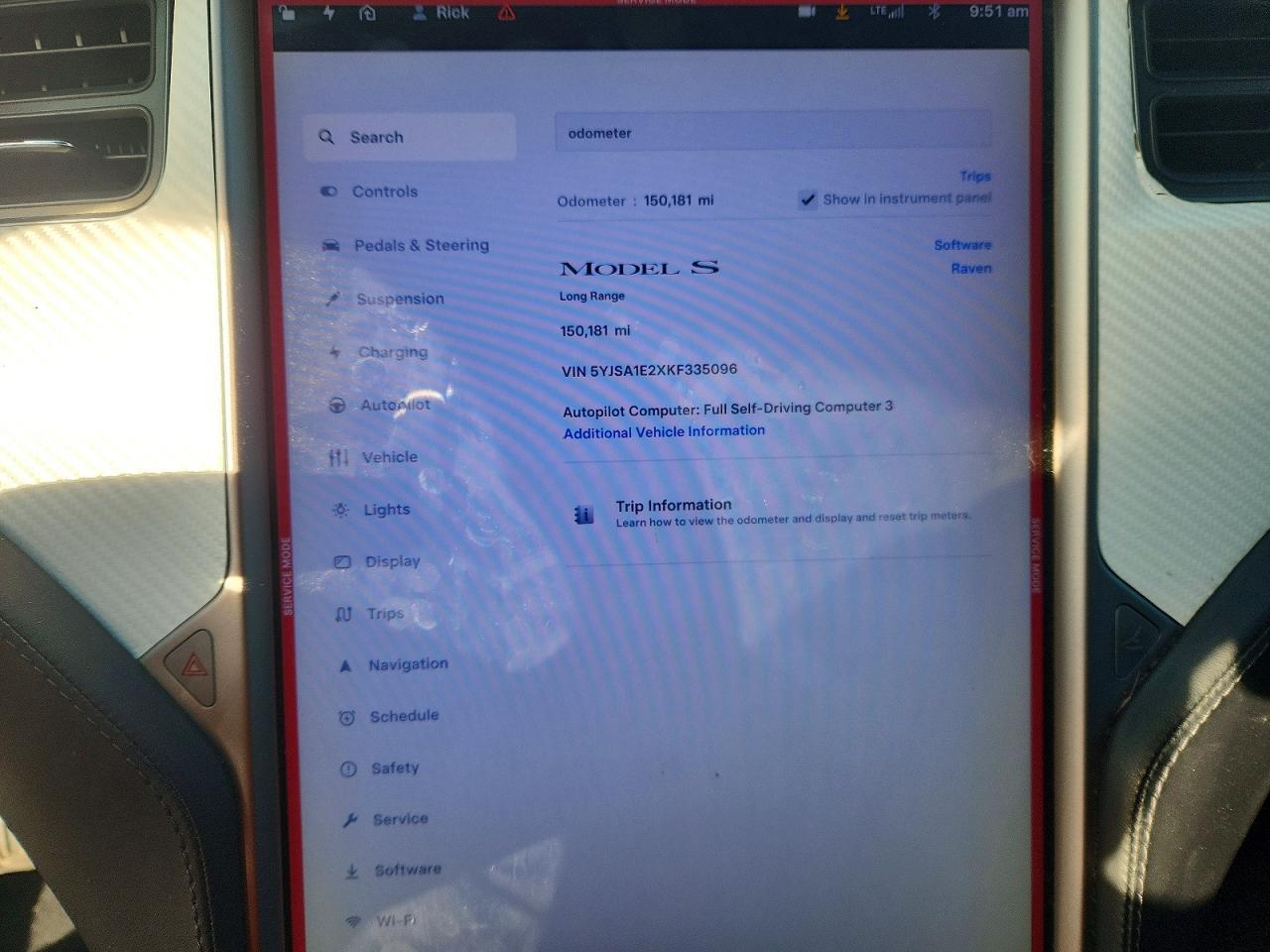 2019 TESLA MODEL S