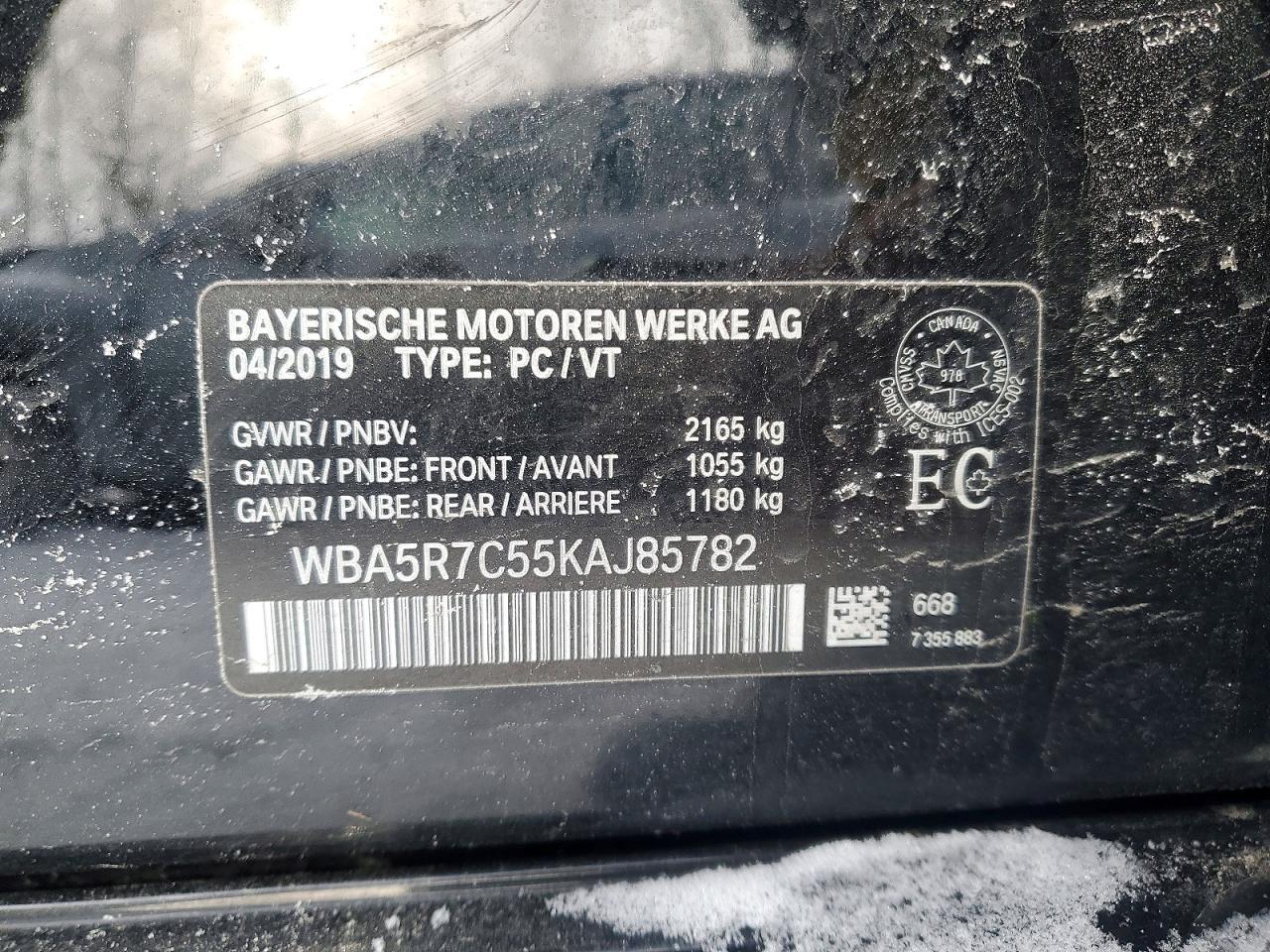 2019 BMW 3 SERIES