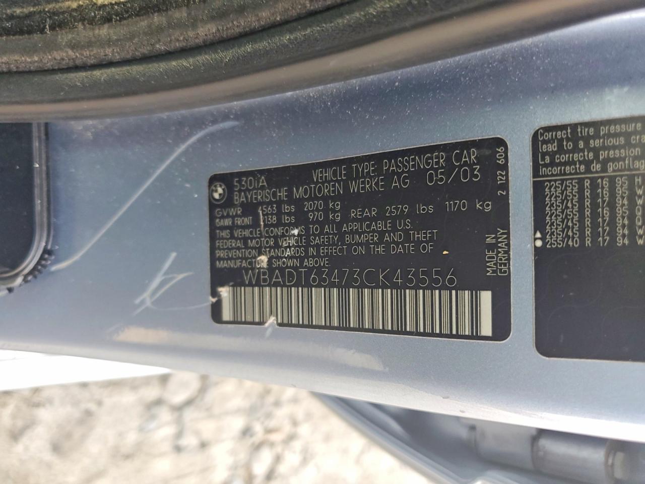 2003 BMW 5 series