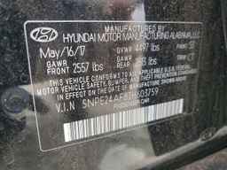 2018 HYUNDAI SONATA
