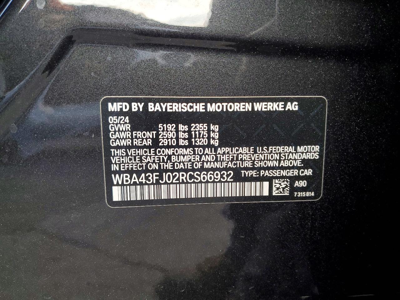 2024 BMW 5 series