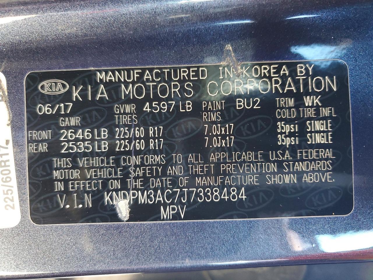 2018 KIA SPORTAGE