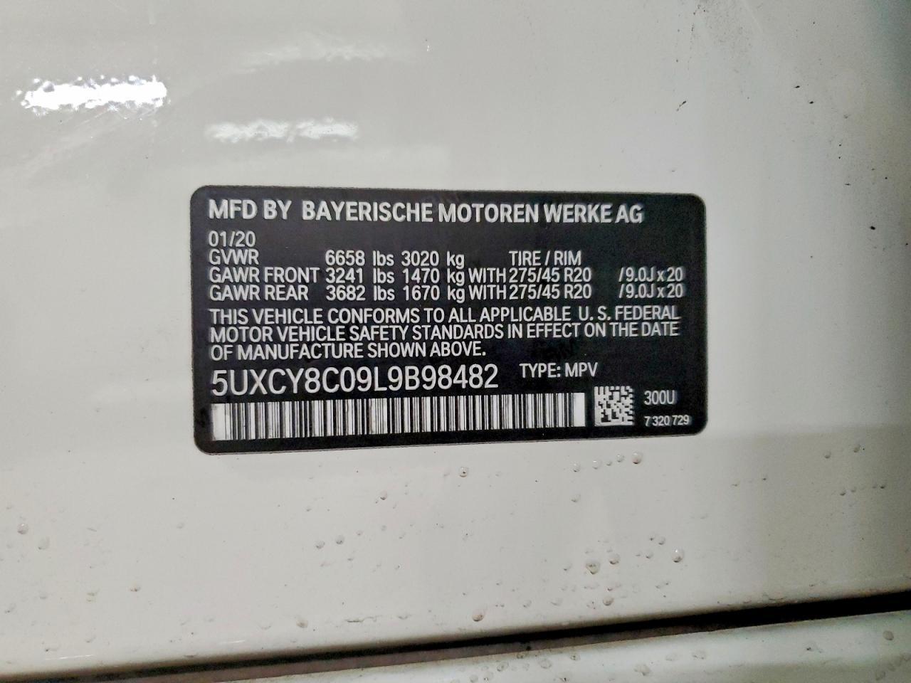 2020 BMW X6