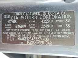 2008 KIA OPTIMA