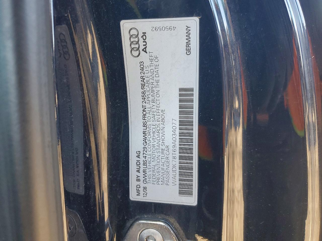 2009 AUDI A5 Quattro