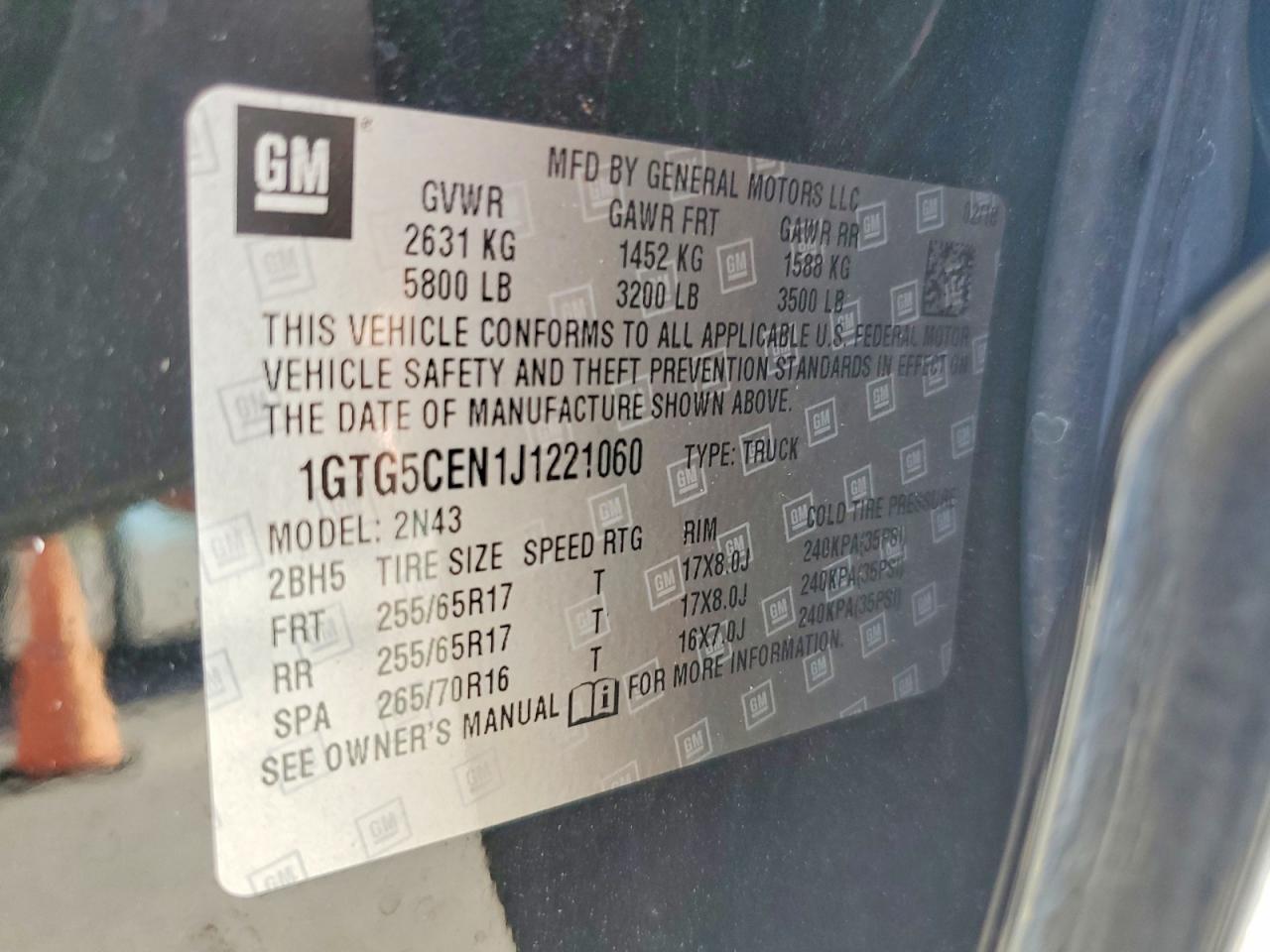2018 GMC CANYON