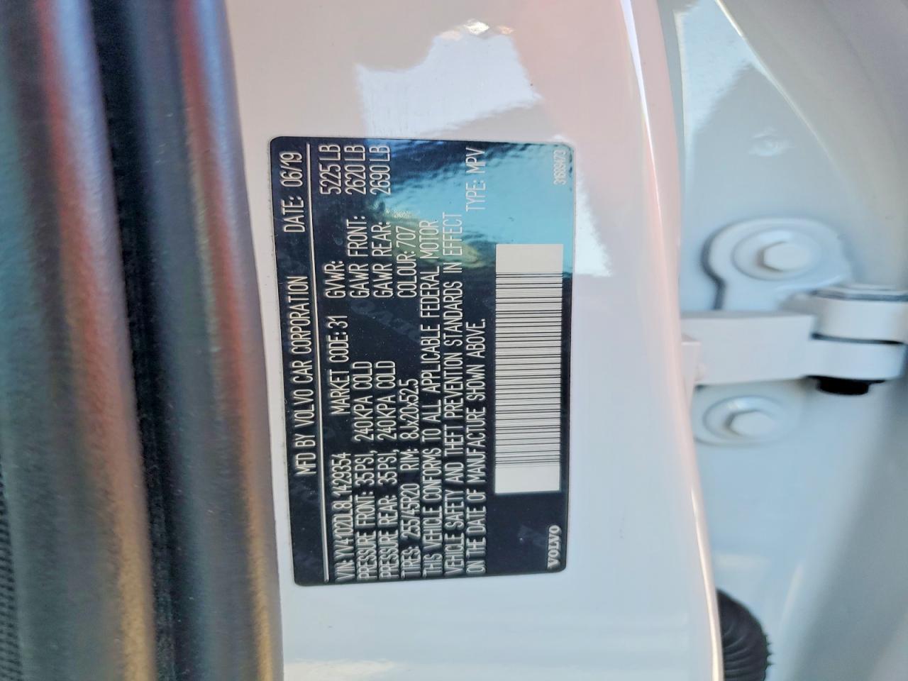 2020 VOLVO XC60