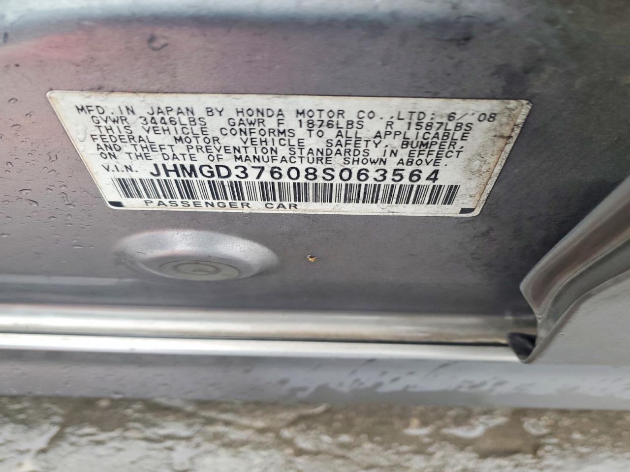 2008 HONDA FIT