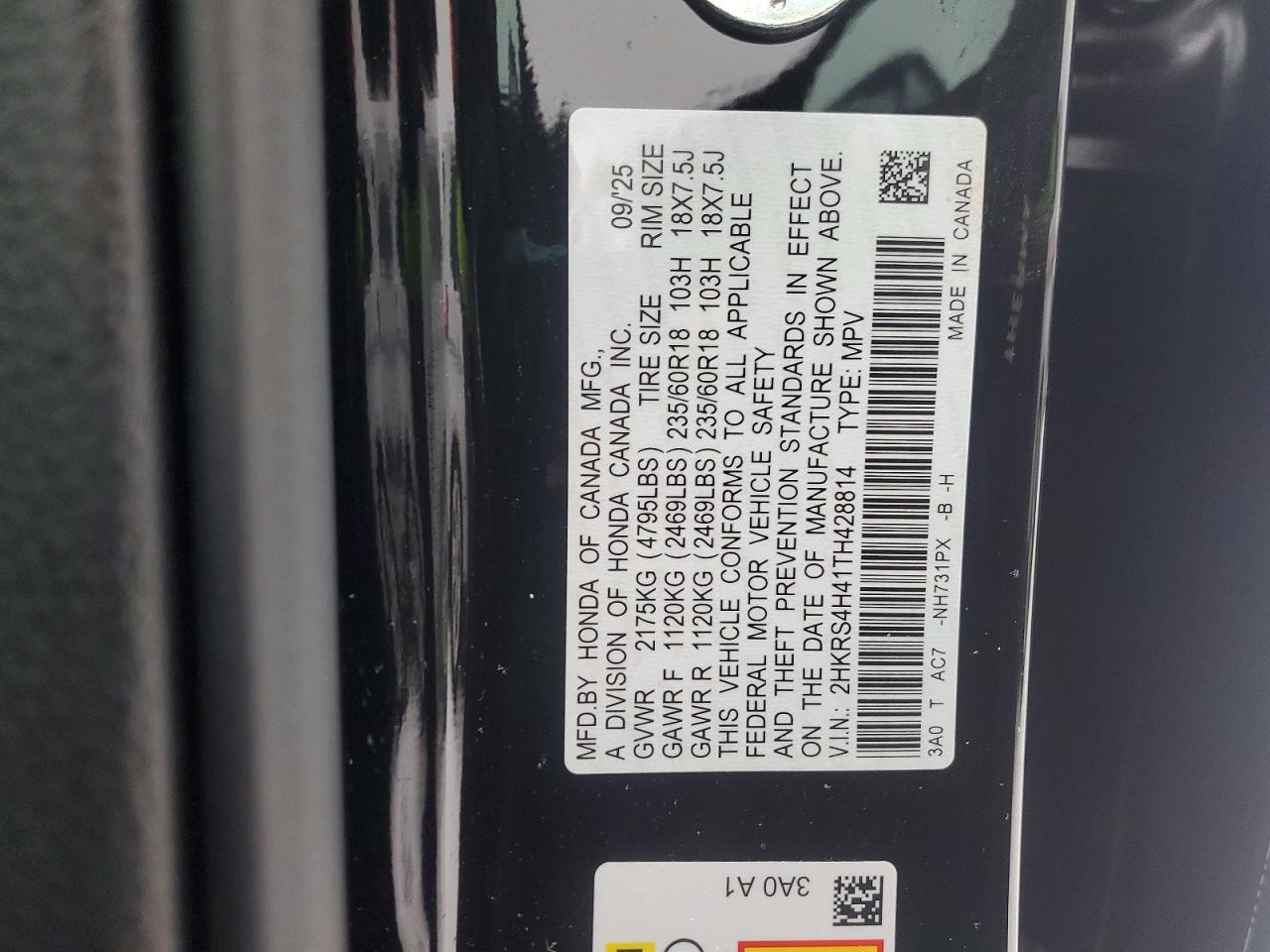 2026 HONDA CR-V