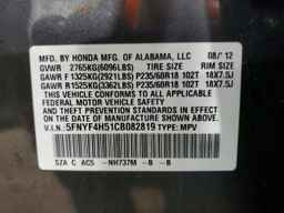 2012 HONDA PILOT