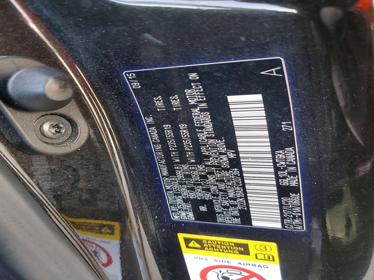 2015 LEXUS RX 350