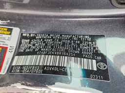 2011 TOYOTA CAMRY
