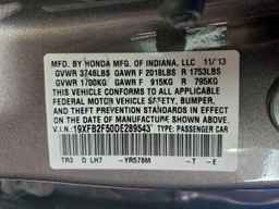 2013 HONDA CIVIC