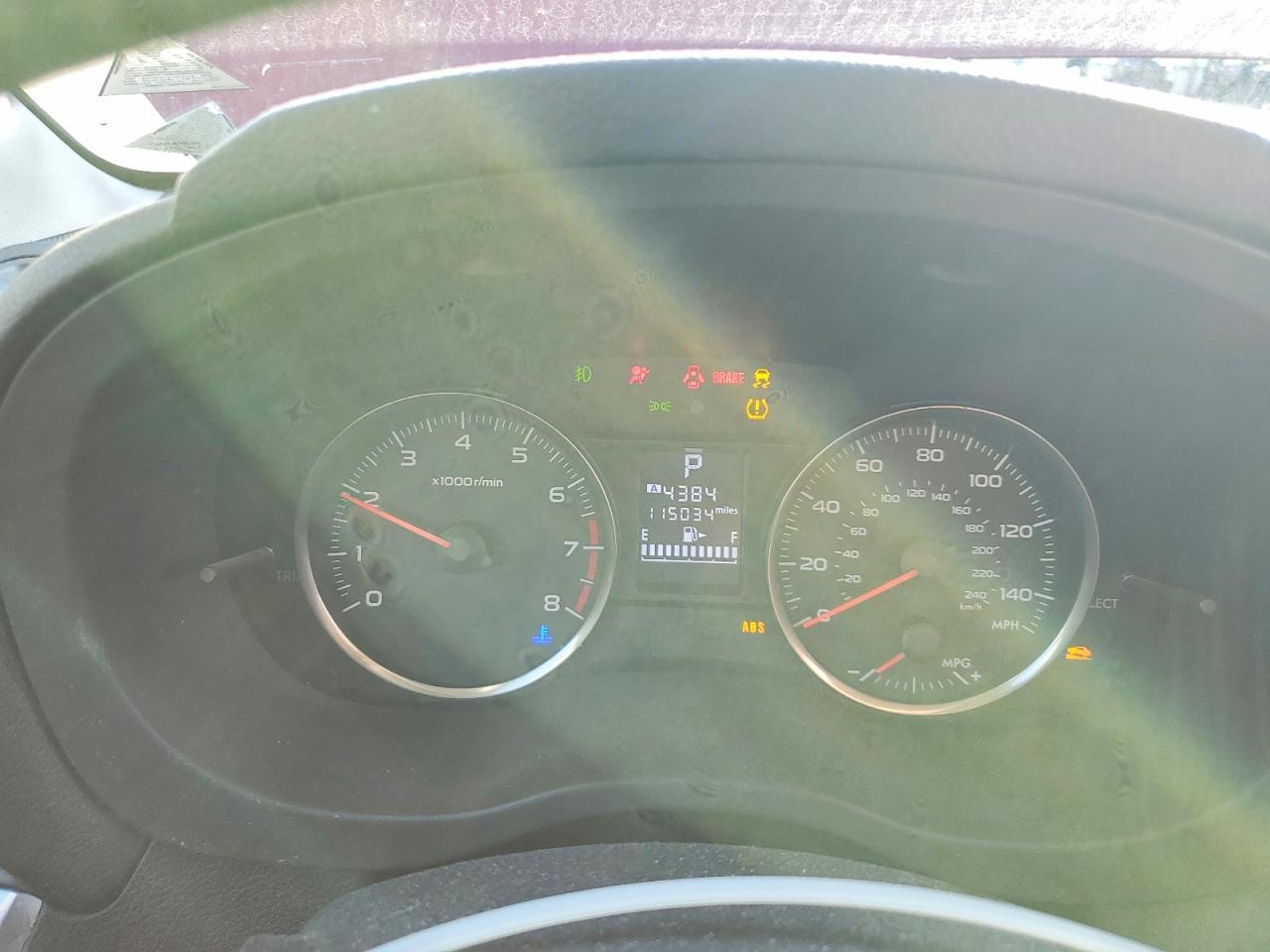 2015 SUBARU IMPREZA