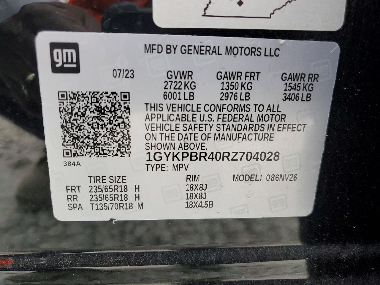 2024 CADILLAC XT6