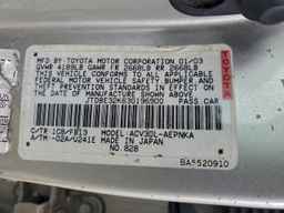 2003 TOYOTA CAMRY