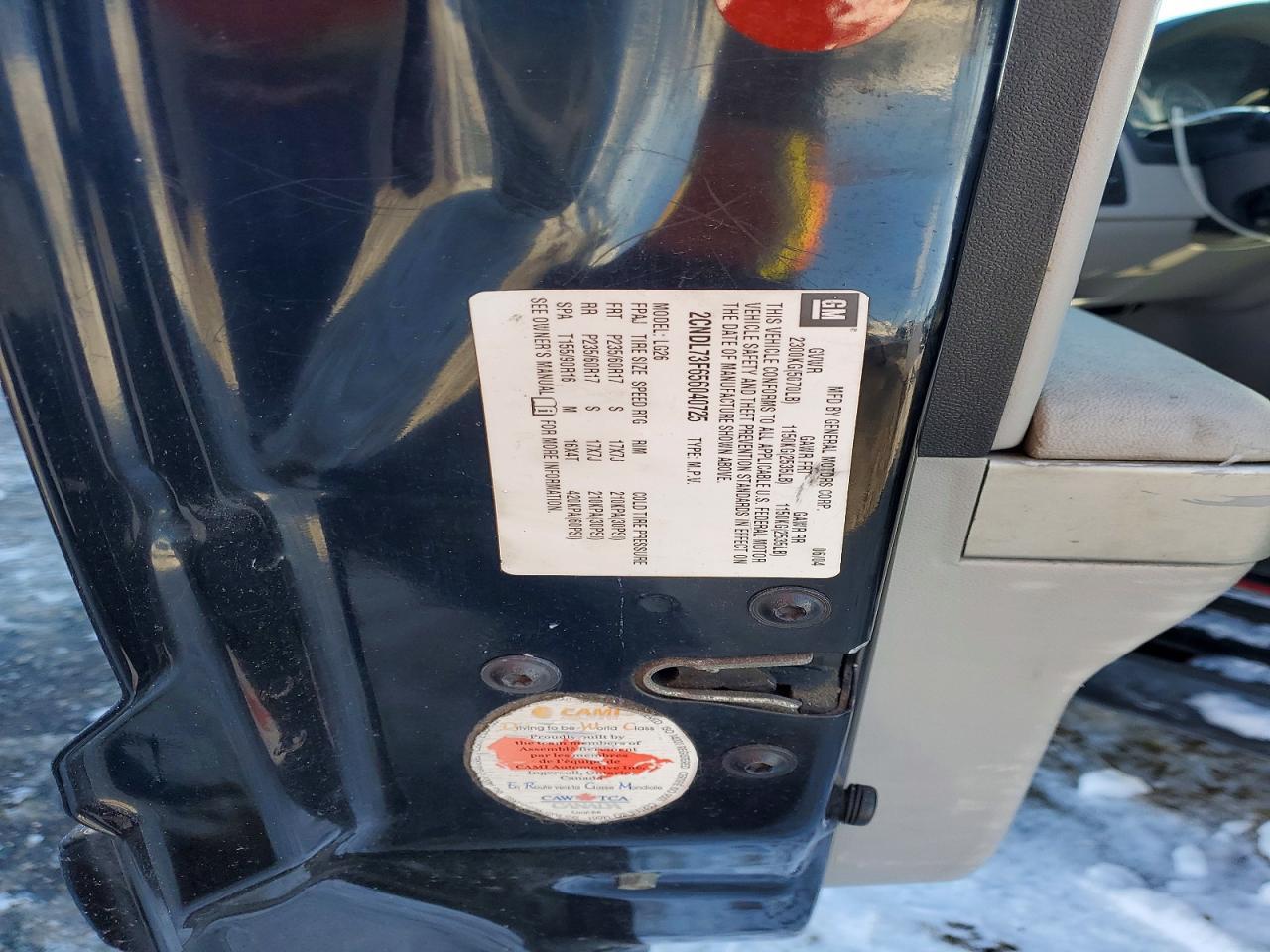 2005 CHEVROLET EQUINOX