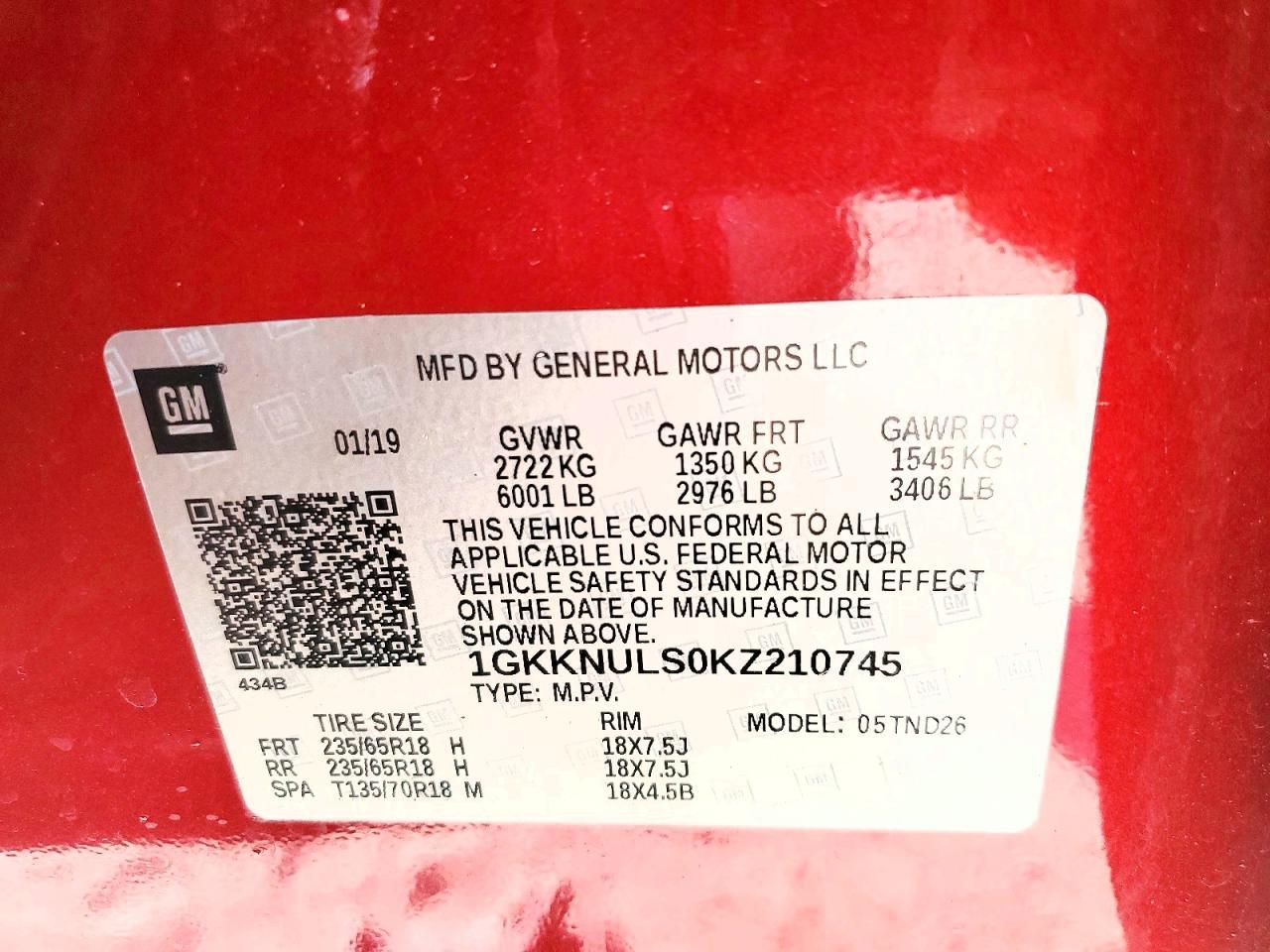 2019 GMC ACADIA