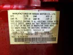 2008 NISSAN ALTIMA