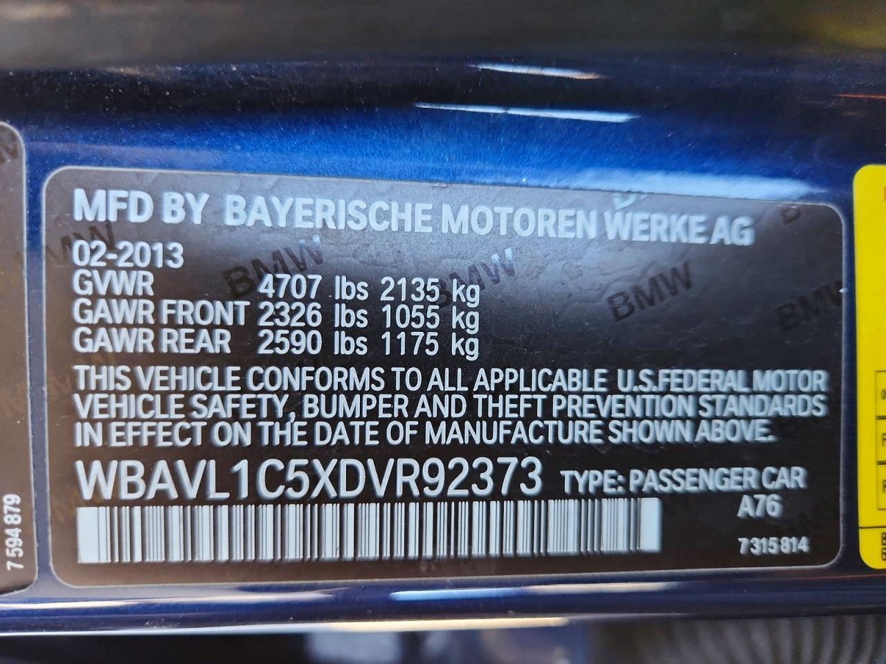 2013 BMW X1