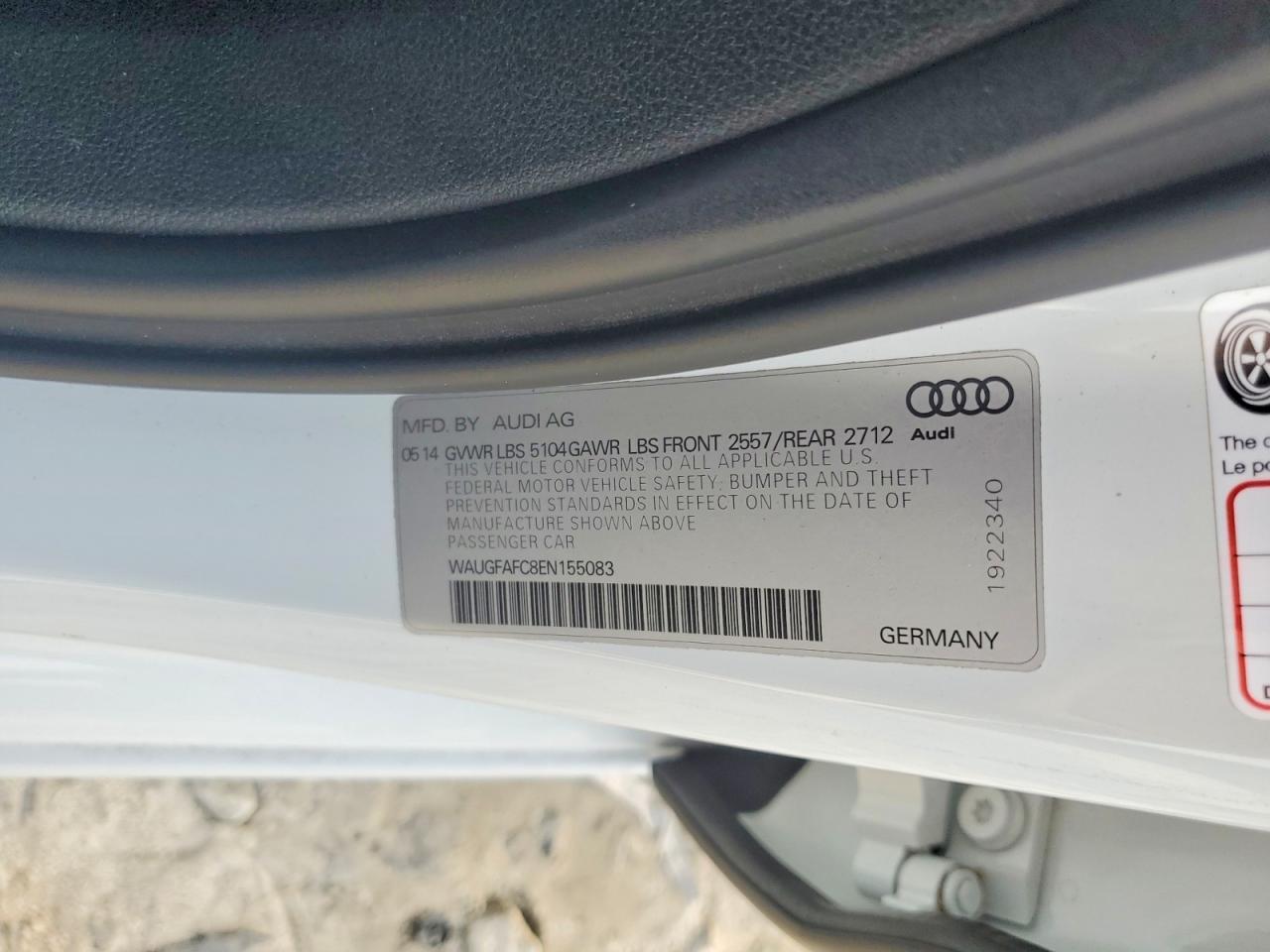 2014 AUDI A6