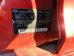 2017 HYUNDAI SONATA