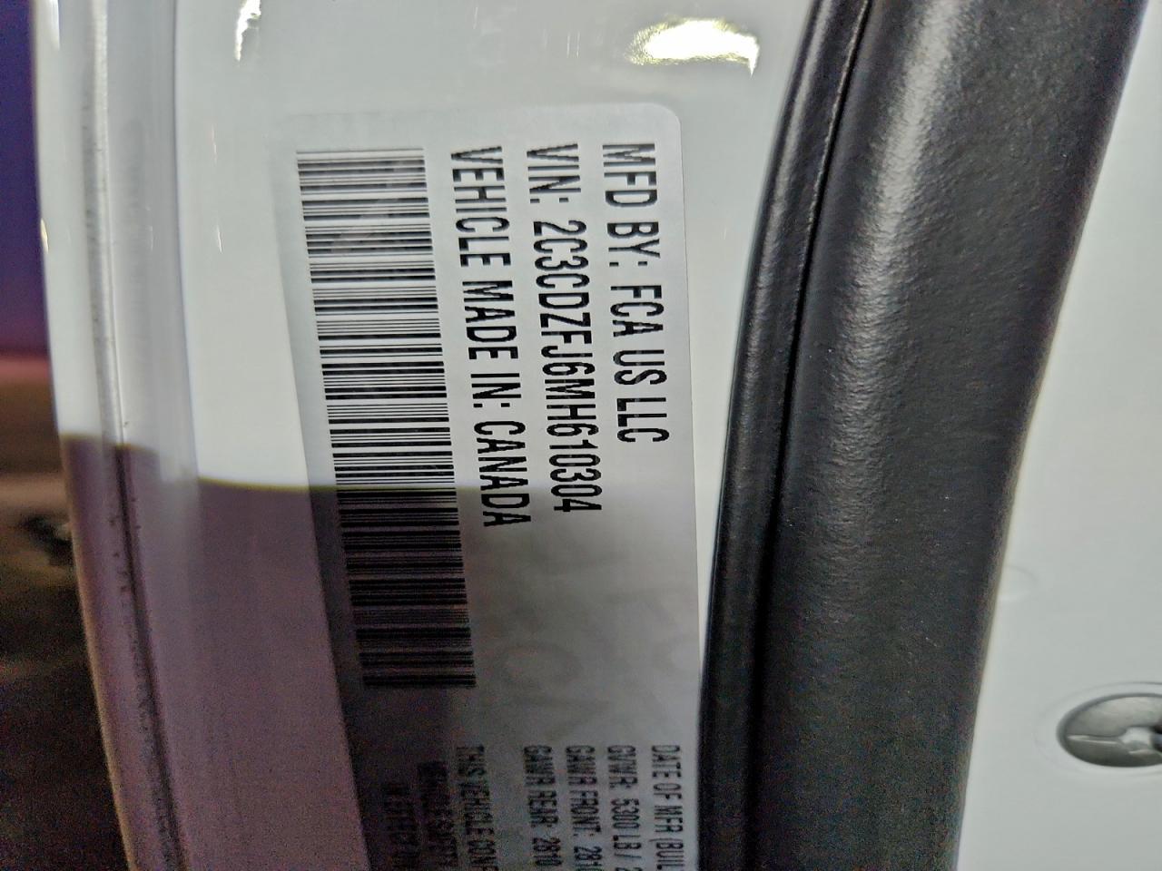 2021 DODGE Challenger