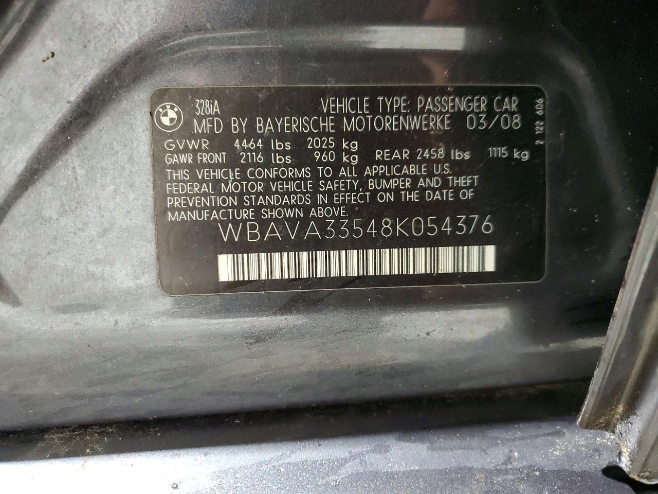 2008 BMW 3 SERIES