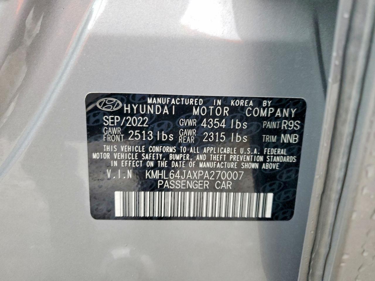 2023 HYUNDAI SONATA