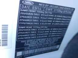 2014 LAND ROVER RANGE ROVER