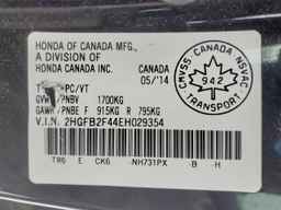2014 HONDA CIVIC