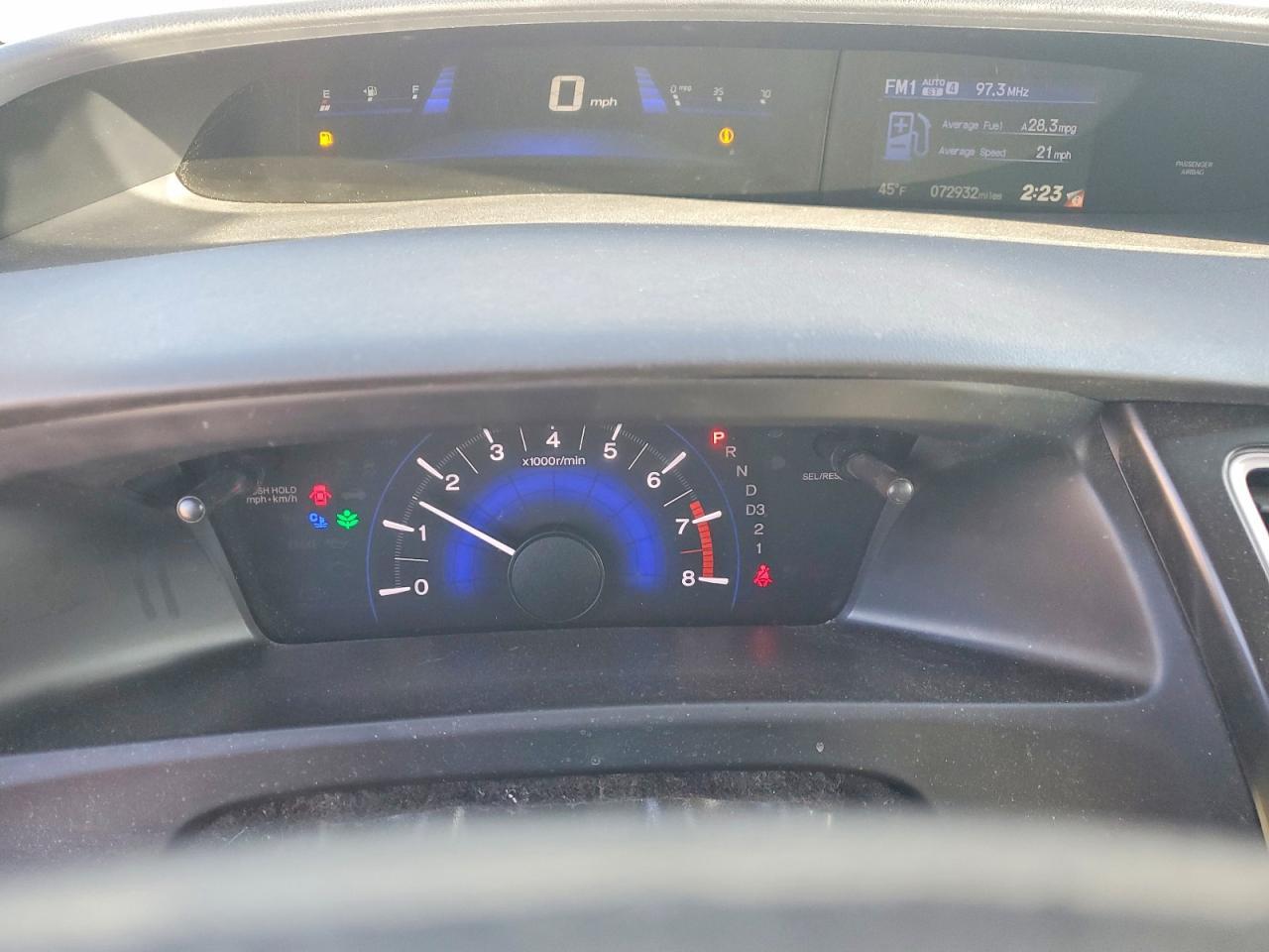 2013 HONDA CIVIC