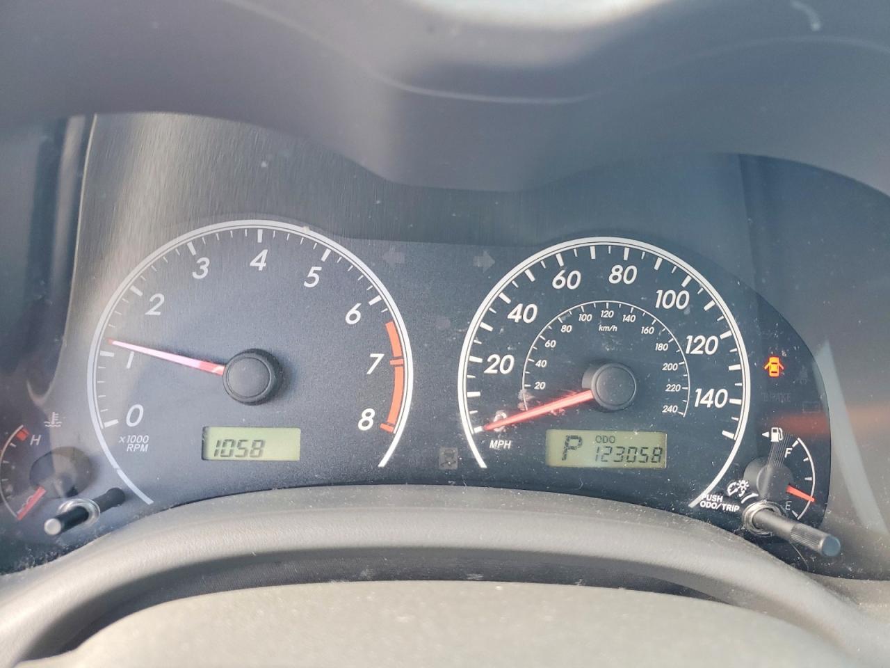 2009 TOYOTA COROLLA