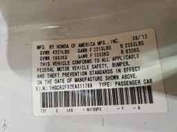2014 HONDA ACCORD