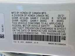 2022 HONDA CIVIC