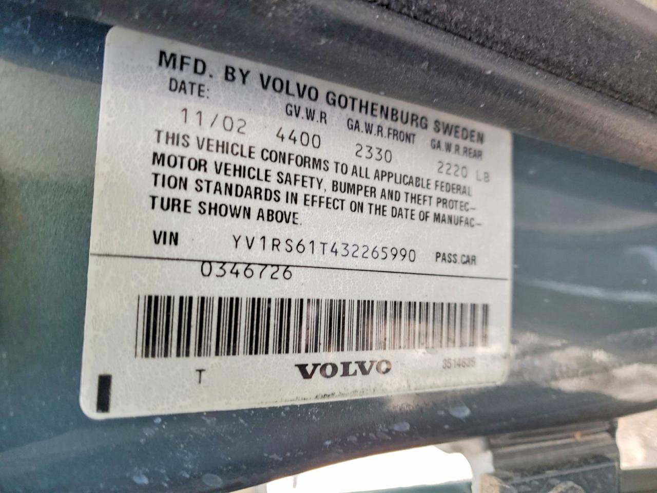 2003 VOLVO S60